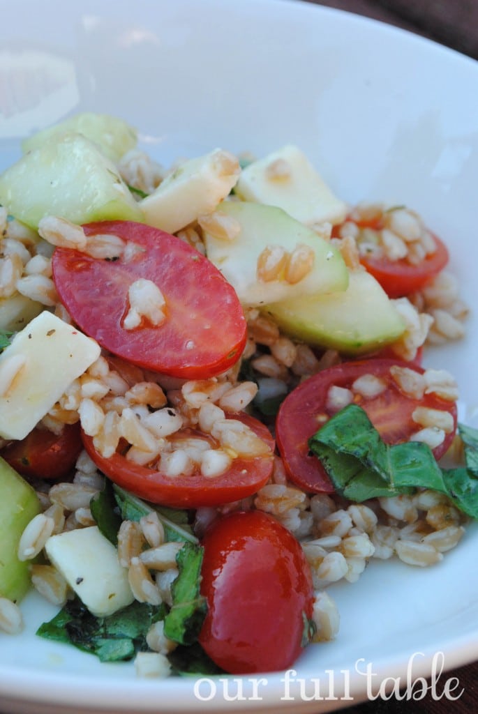 Caprese Farro Salad