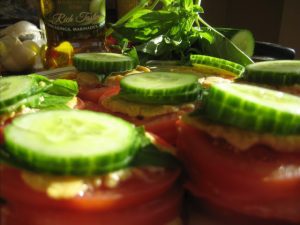 Vegan Caprese Salad