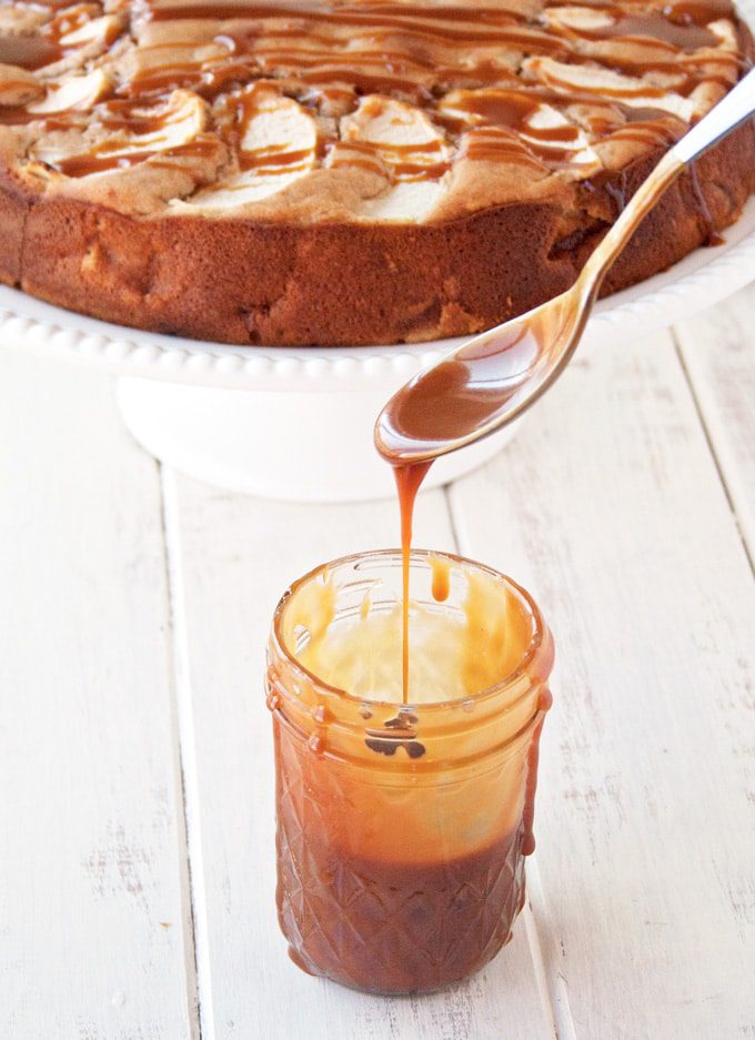 Caramel Apple Cake