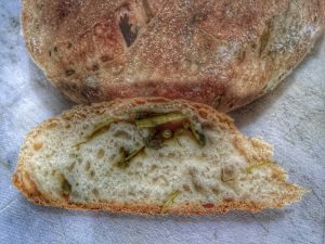 Fresh Coriander And Coconut Milk Bread