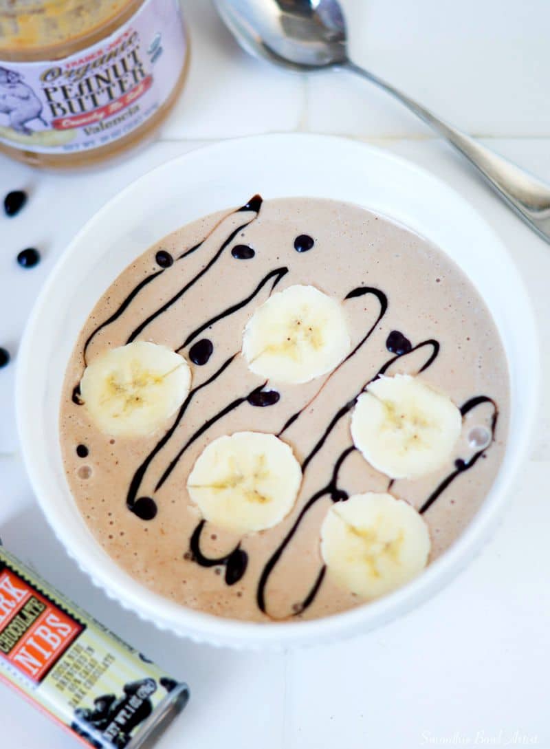 Peanut Butter Banana Smoothie Bowl