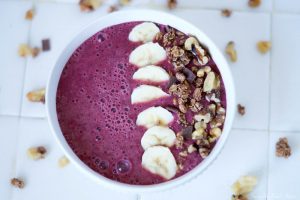 Cherry Banana Smoothie Bowl