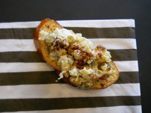 Roasted Cauliflower Crostini