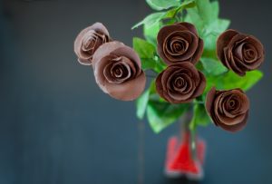 DIY Bouquet Of Chocolate Roses