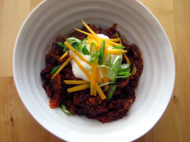 Classic Vegetarian Chili