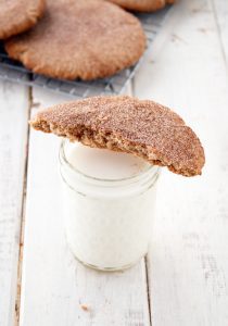 Giant Snickerdoodle Cookies