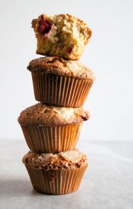 Gluten-free Raspberry-Ginger Muffins