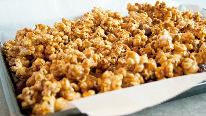 Homemade Caramel Corn