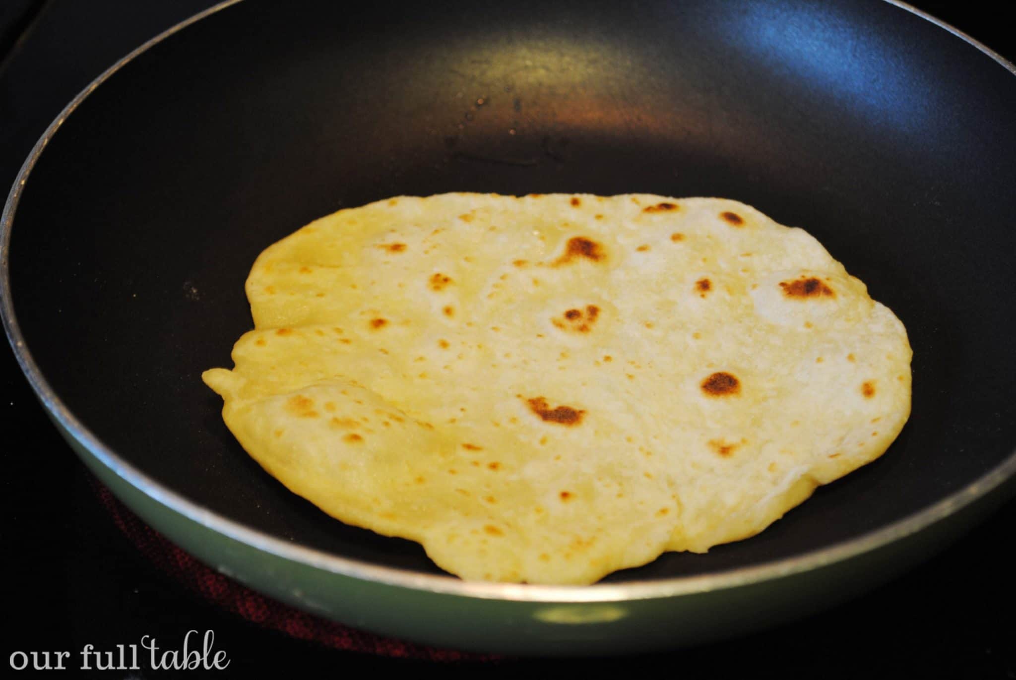 Homemade Flour Tortillas 11| www.ourfulltable.com