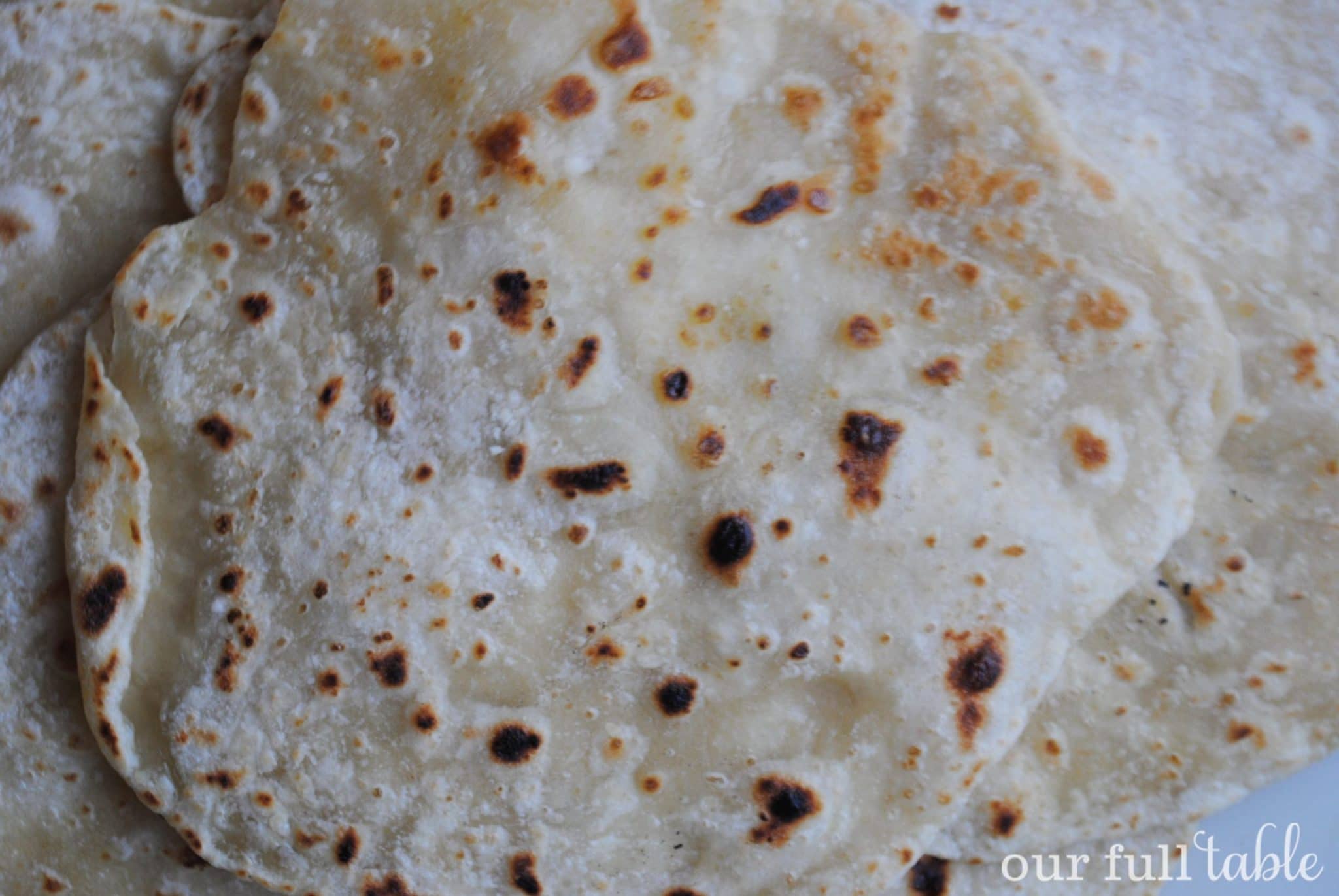 Homemade Flour Tortillas 13| www.ourfulltable.com