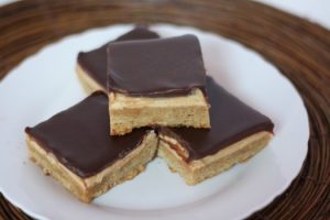 Bake: Frosted Peanut Butter Chocolate Bars