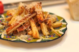 Cook: Truffle And Parmesan Parsnip Fries (and Some Potatoes Too!)