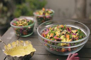 Raw Rainbow Slaw