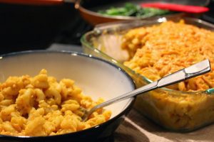 Pumpkin And White Bean Mac N' Cheese