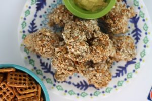 Cook: Pretzel Crusted Chicken Bites