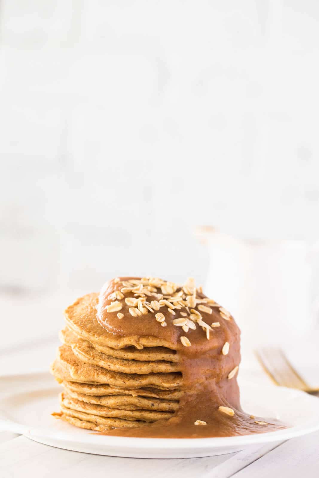 Flaxseed Healthy Vegan Pancakes