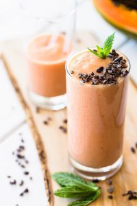Vegan Papaya Milkshake – Satisfying Breakfast And Refreshing Snack!