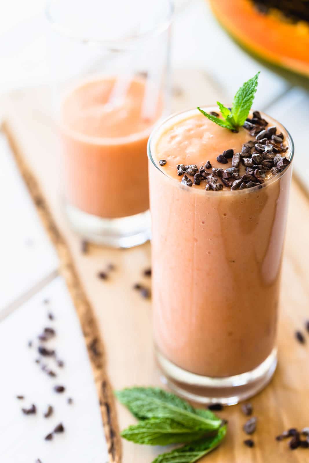 Vegan Papaya Milkshake – Satisfying Breakfast And Refreshing Snack!