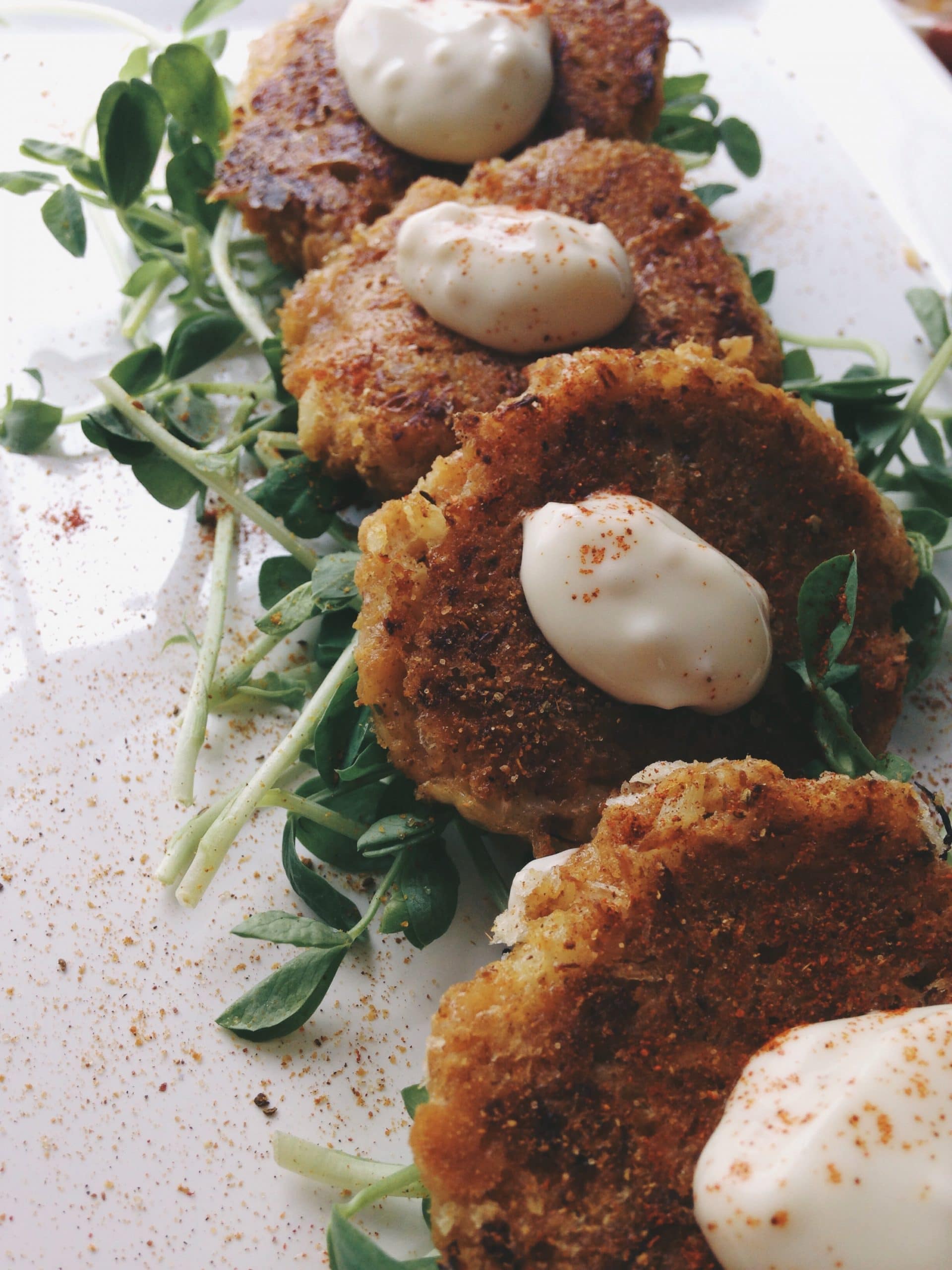 Cauliflower Cakes