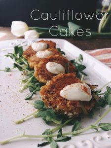 Cauliflower Cakes With Old Bay