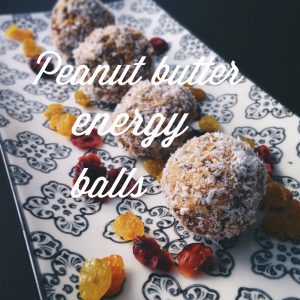 Peanut Butter Energy Balls