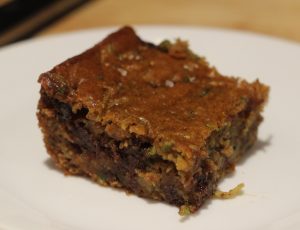 Sea Salt Chocolate Zucchini Brownie Recipe