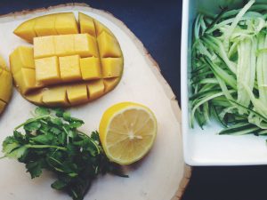 Cucumber & Mango Salad