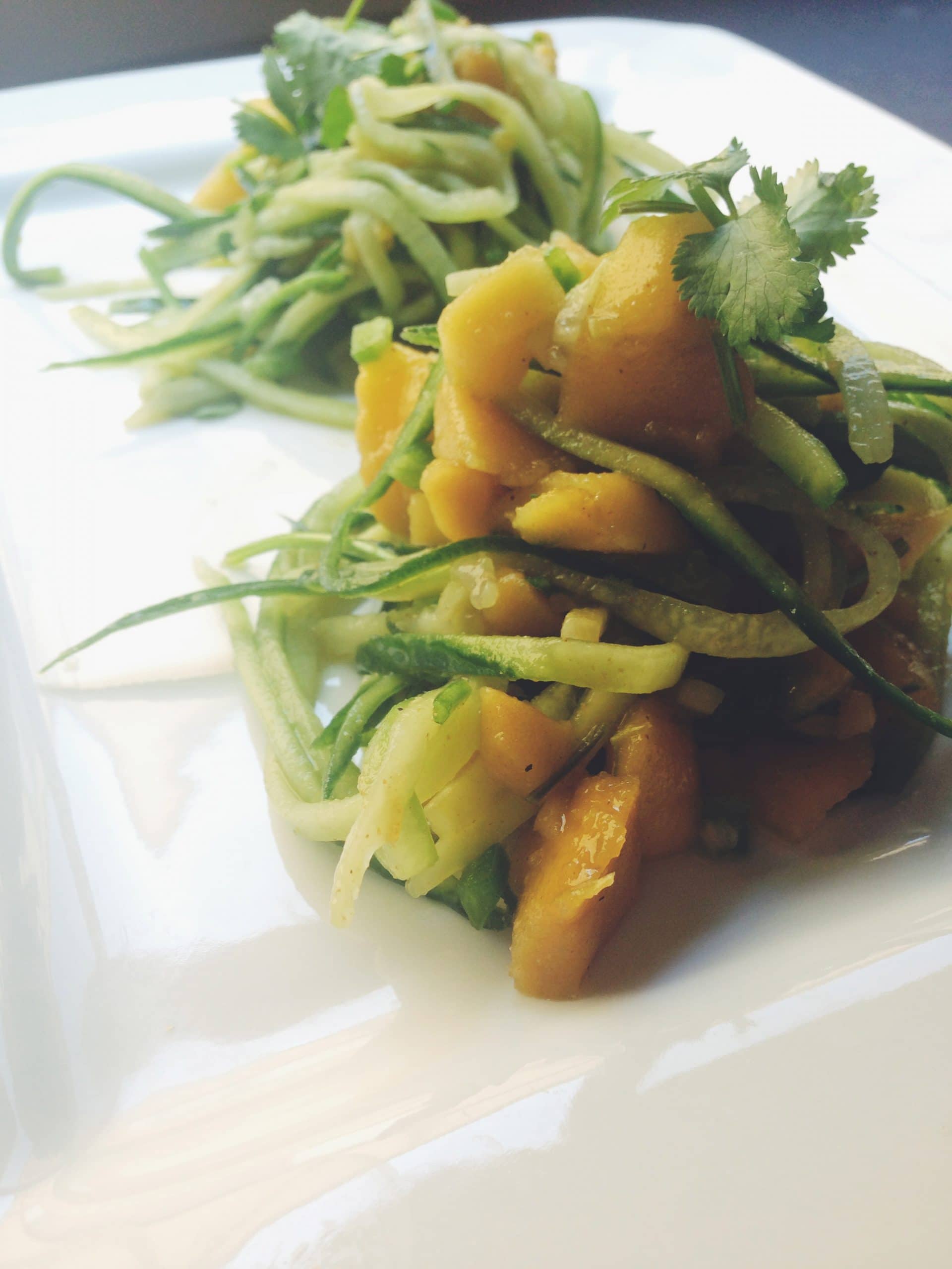 Cucumber & Mango salad