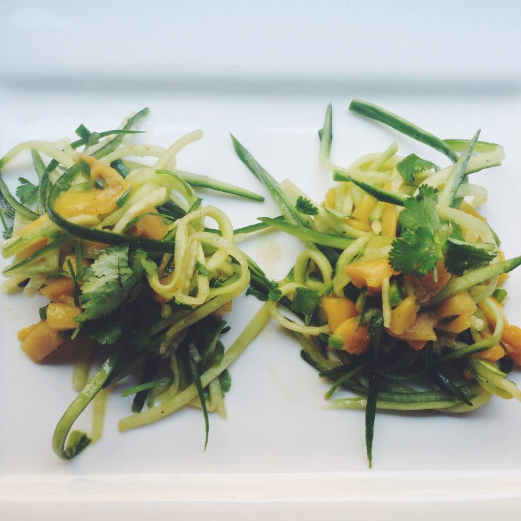 Cucumber & Mango salad