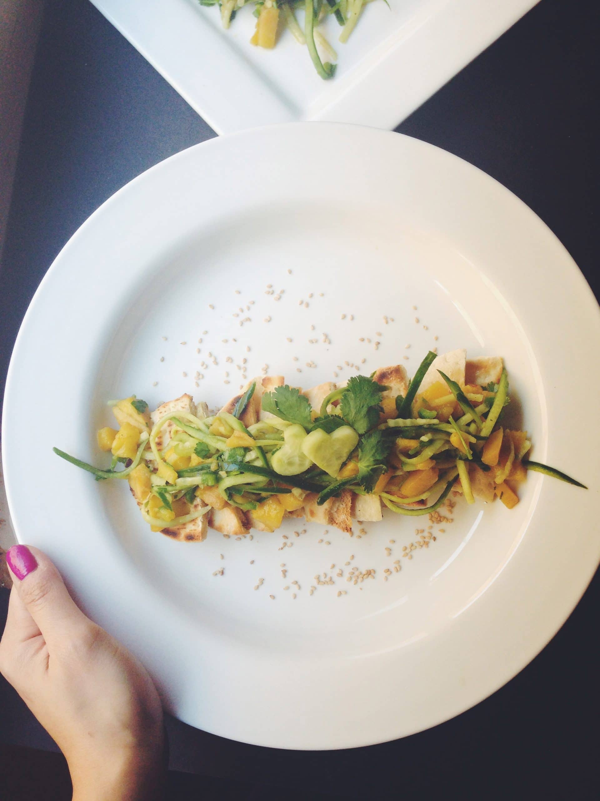 Cucumber & Mango salad