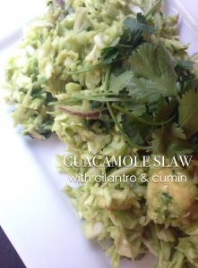 Guacamole Slaw W/cilantro & Cumin