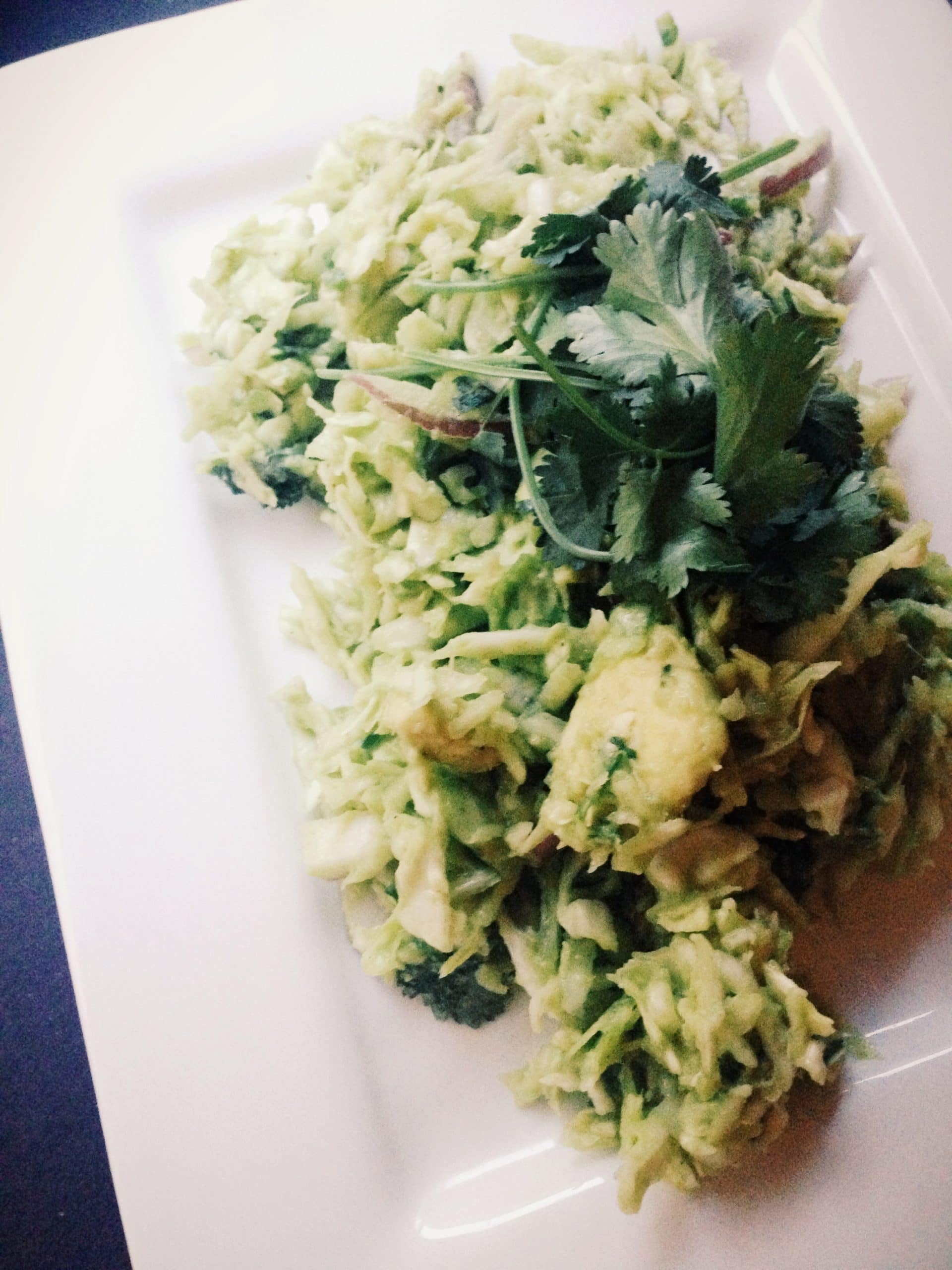 Guacamole slaw w/cilantro & cumin