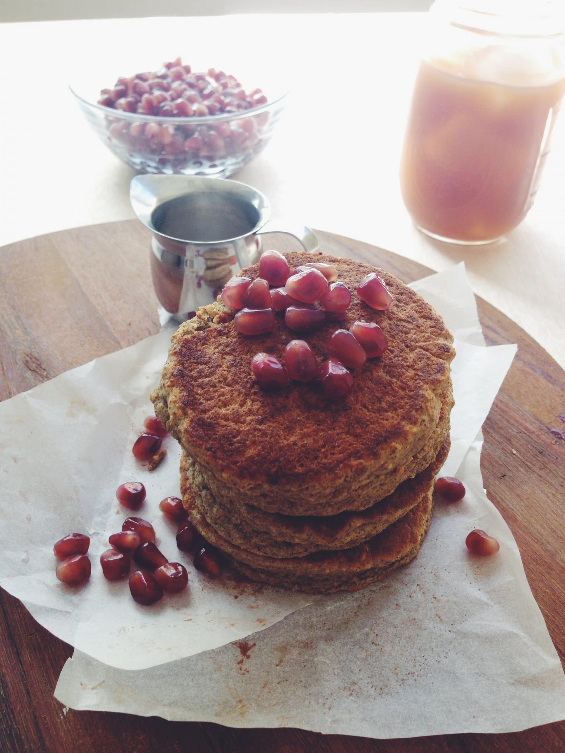 petite tower pancakes