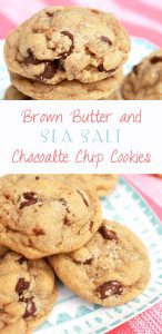 Brown Butter Sea Salt Chocolate Chip Cookies