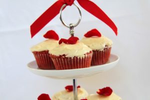 Red Velvet Cup Cakes For Mom