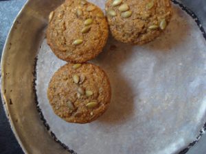 Hey Pumpkin! {pumpkin Banana Coconut Muffins}