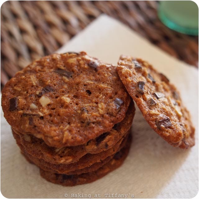 {Tartine’s Chocolate-Oatmeal-Walnut Cookies}