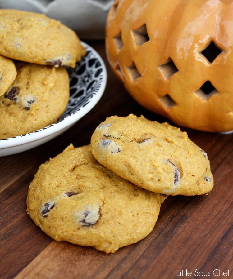 Pumpkin Chocolate Chip Cookies
