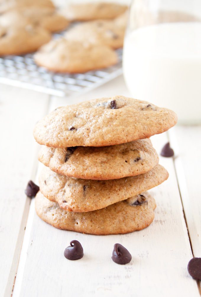 Soft-Bake Quinoa Chocolate Chip Cookies