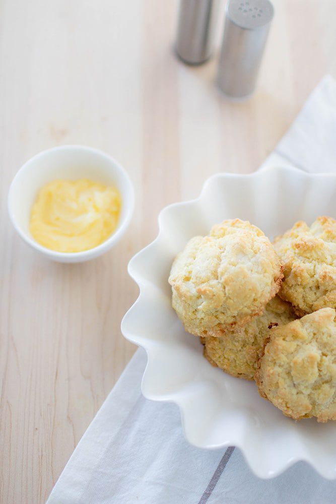 Paleo Biscuits with Honey Butter