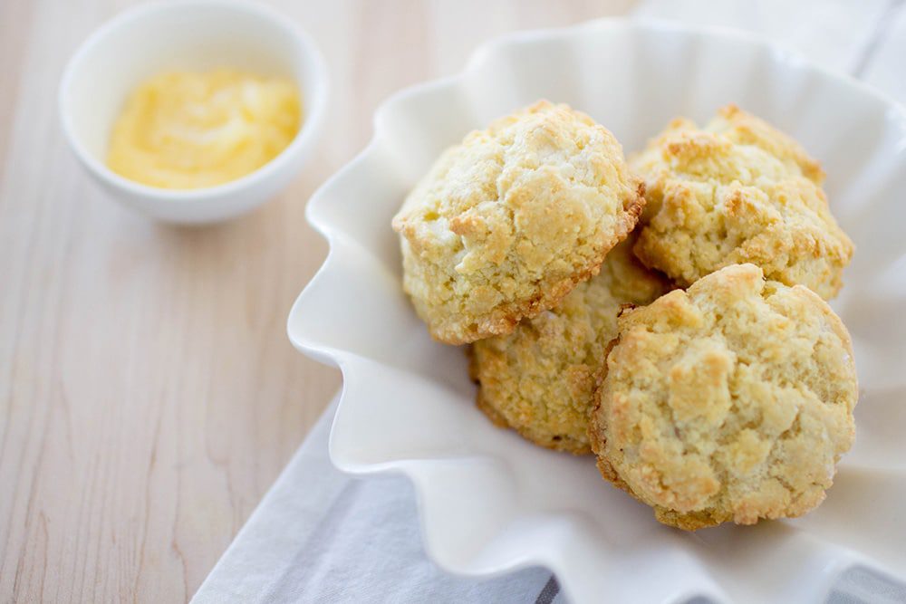 Paleo Biscuits with Honey Butter