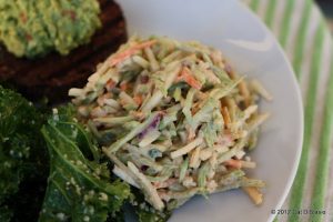 Spicy Thai Peanut Broccoli Slaw