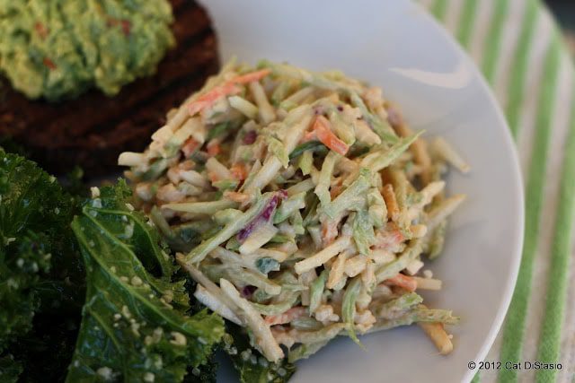 Spicy Thai Peanut Broccoli Slaw
