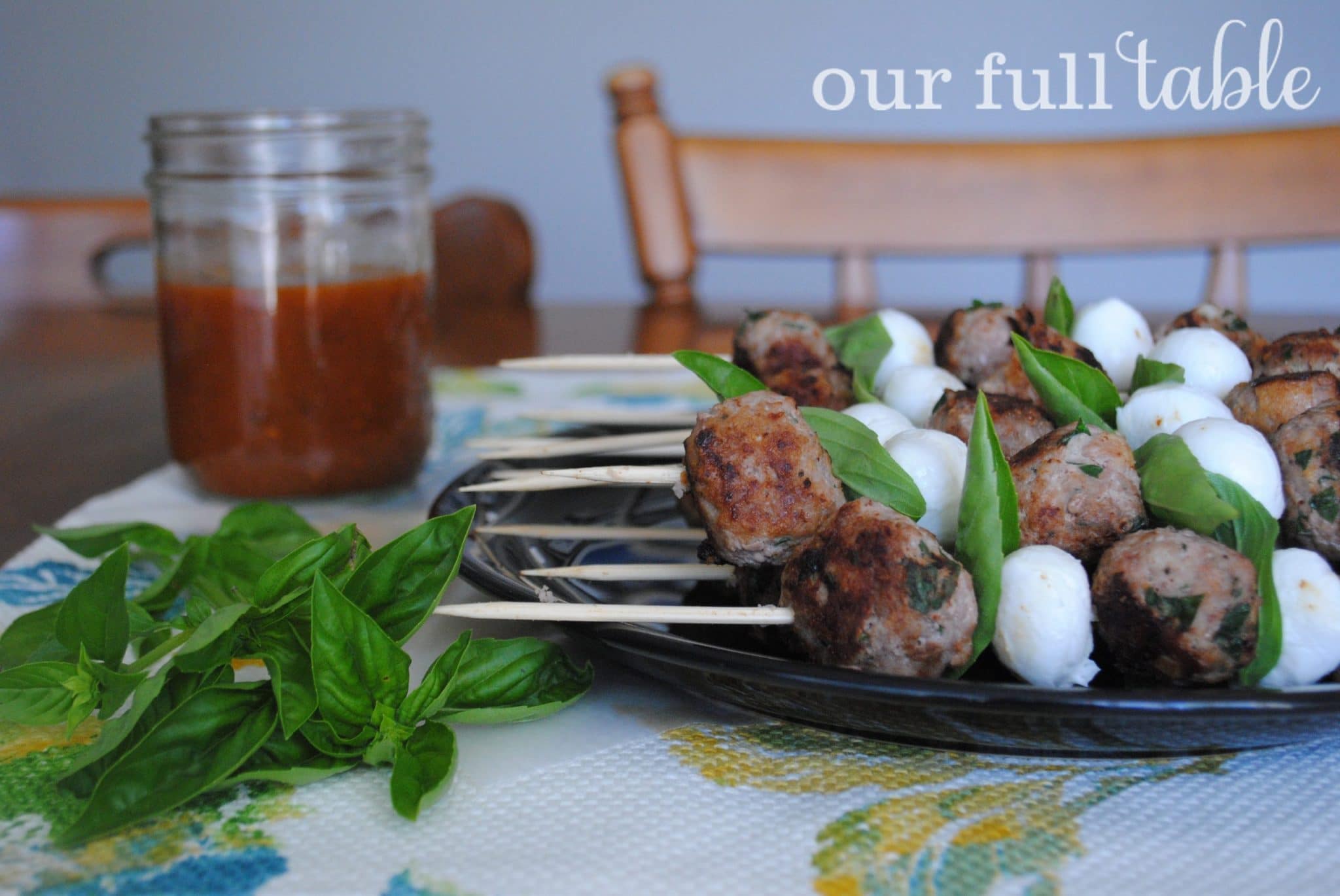 Turkey Meatball Skewers 15