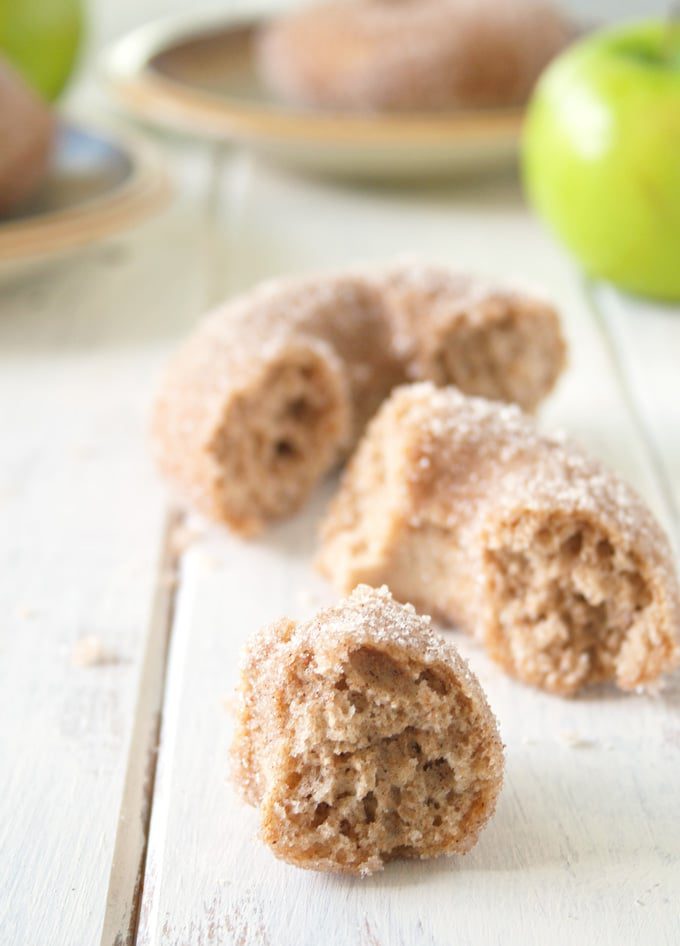 Whole Wheat Apple Cider Donuts