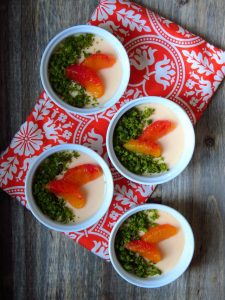 Blood Orange Posset