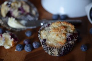 Blueberry Biscuit Muffins