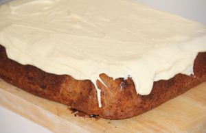 Carrot Cake With White Chocolate