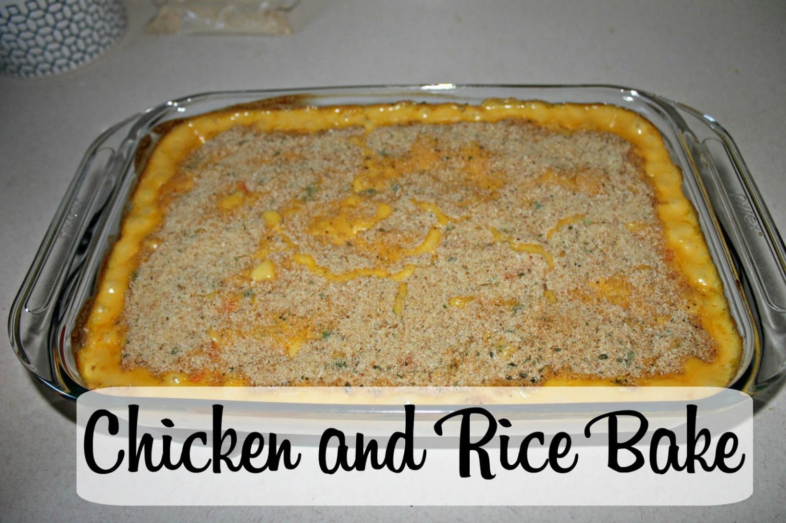 Chicken And Rice Bake Cooking Goals