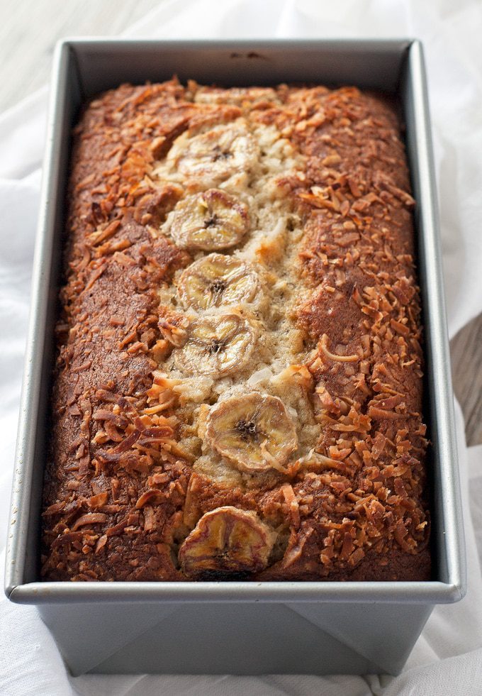 coconut banana bread | ahappyfooddance.com